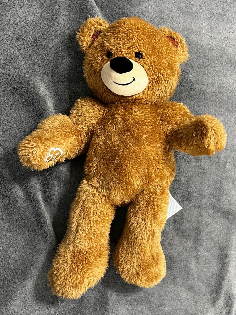 Build-A-Bear NBA Basketball Feet & Ears Tan Brown Muscle Bear Plush Stuffed 18"